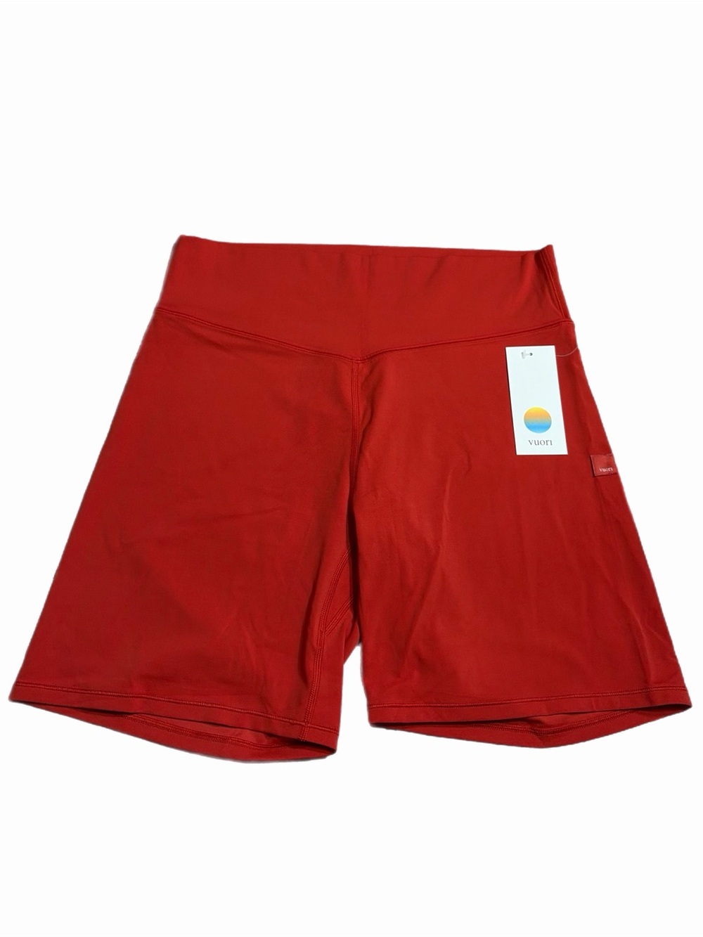 NWT Vuori All The Form High-Rise Short 6” *Special Edition (Crimson) Size XL